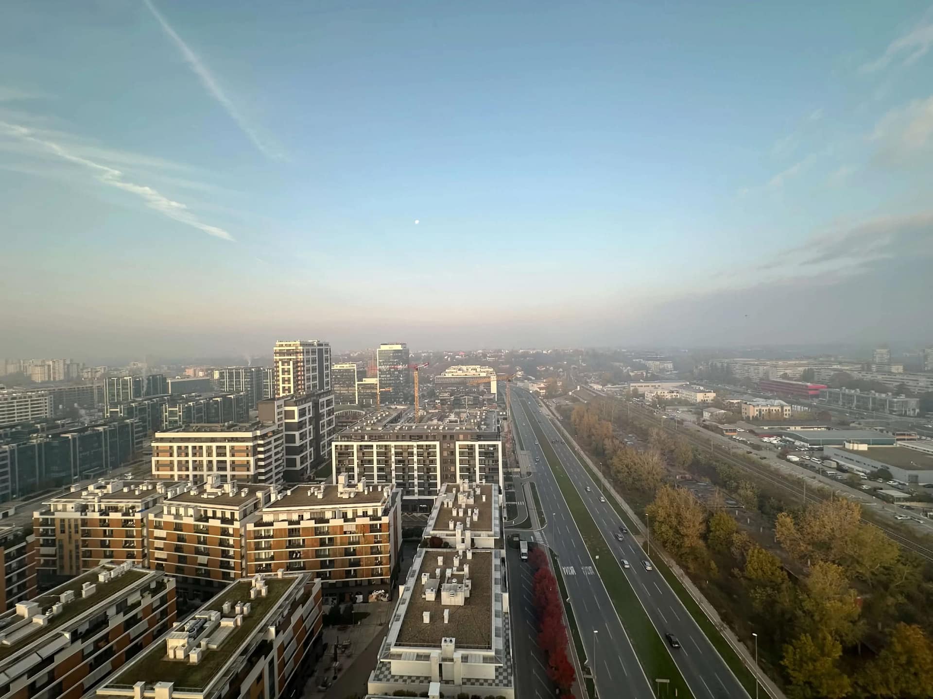 West 65 kula pogled West 65 Kula Panoramski pogled kroz prozor