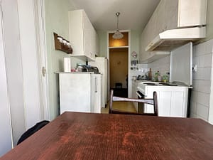 Prodaja stanova Novi Beograd Blok 61 pogled iz trpezarije scaled