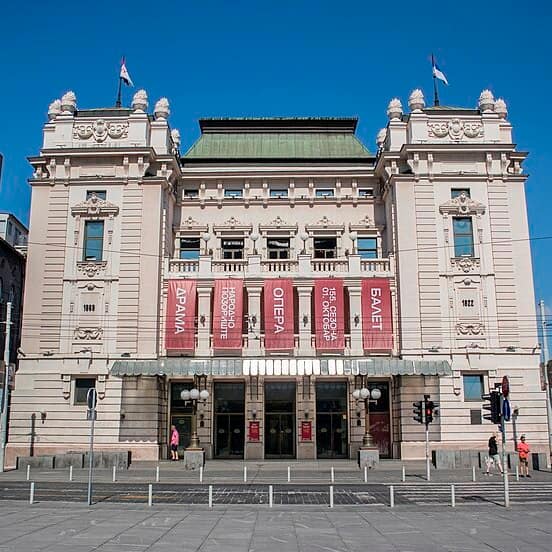 Zdanje Narodnog Pozorišta u Beogradu